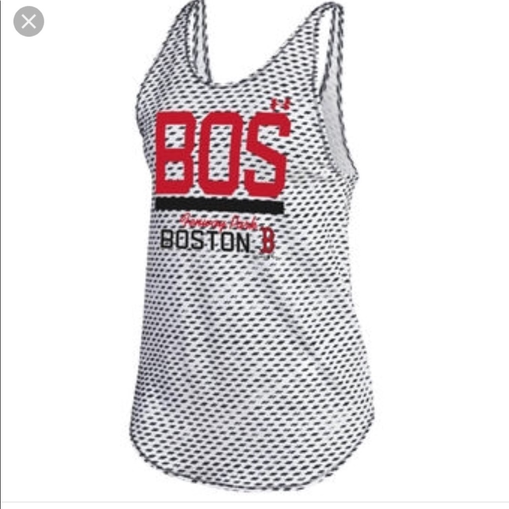 Boston Red Sox Under Armour tank top